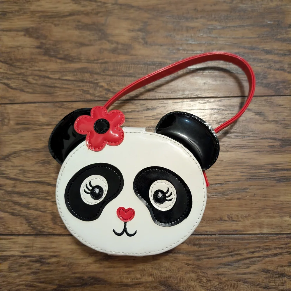 💥3/$24 Gymboree Faux Leather‎ Panda Purse